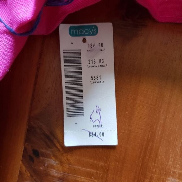 VINTAGE Damon II pink dress size 14 - Picture 16 of 16